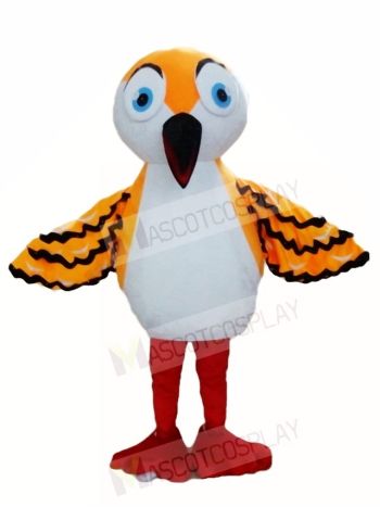 Orange Sparrow Mascot Costumes Bird 