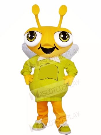 Yellow Bug Mascot Costumes Insect