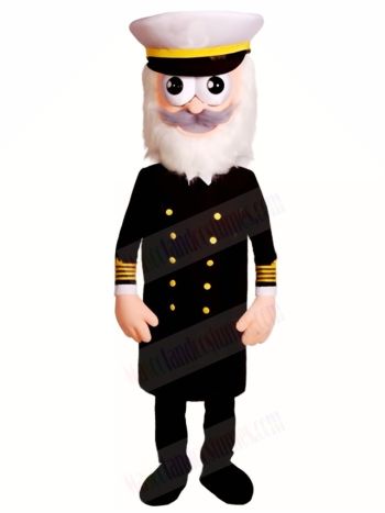 White Hat Caption Mascot Costumes People