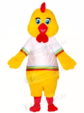 Yellow Baby Chick Mascot Costumes Poultry