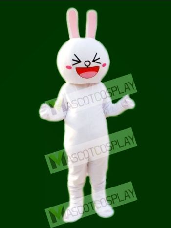 Cony Rabbit Bunny Mascot Costume Line Town Friends Mascot
