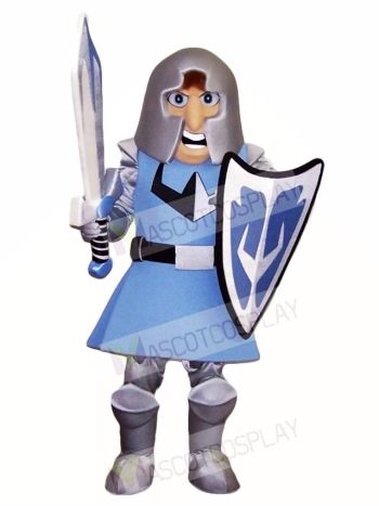 Blue Crusader Mascot Costumes People 