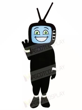 Black TV Television Mascot Costumes  