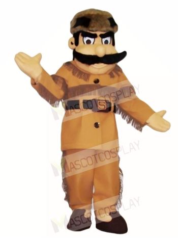 Frontiersman Hunter Mascot Costumes People 