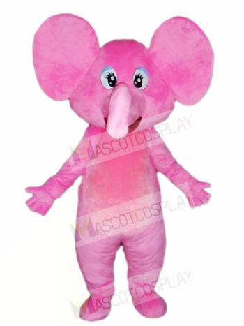 Elefant im weißen Hemd Maskottchen Kostüme Tier