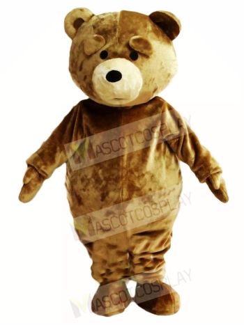 Brown Teddy Bear Mascot Costumes Animal
