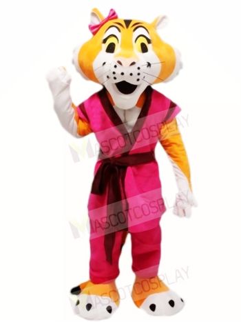 Kung Fu Tiger Tigress Mascot Costumes Animal 