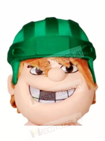 Hockey Player Head Only Mascot Costumes People