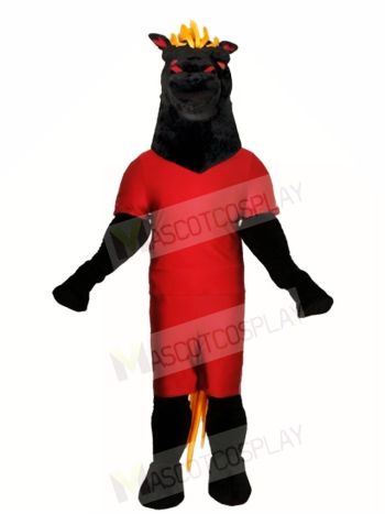 Black Stallion Horse Mascot Costumes Animal