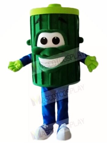 Garbage Trash Can Ash Bing Mascot Costumes 