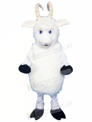 White Goat Mascot Costumes Animal 
