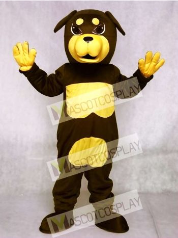 Cute Rottweiler Dog Mascot Costumes Animal