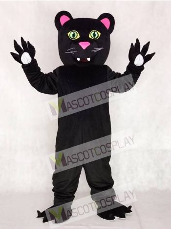 Friendly Black Panther Mascot Costumes Animal
