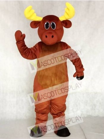 Cute Milton Moose Christmas Mascot Costumes Animal