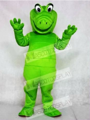 White Eyes Albert Alligator Mascot Costumes Animal