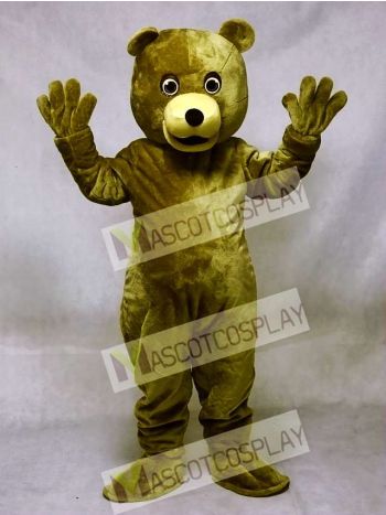 Brown Baxter Bear Mascot Costume Animal