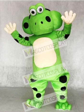 Frog Froggles Mascot Costume