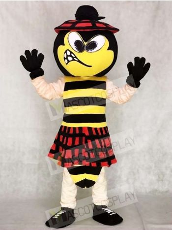 Cute KILTY Bee Mascot Costumes Insect