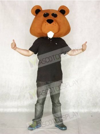 Albert Beaver Mascot Head ONLY Animal