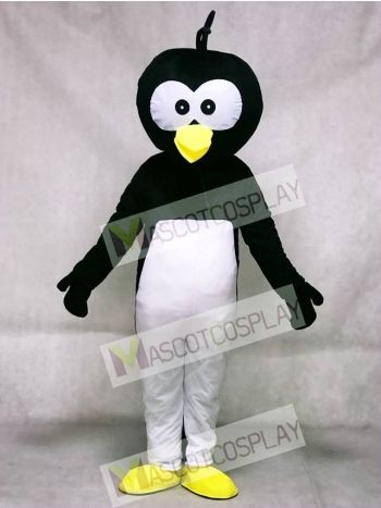 Black Head Penguin Mascot Costume Animal