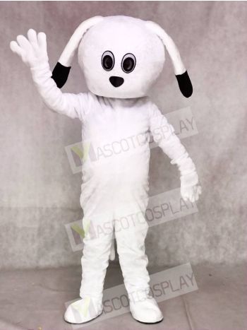 White Dog Mascot Adult Costumes Animal