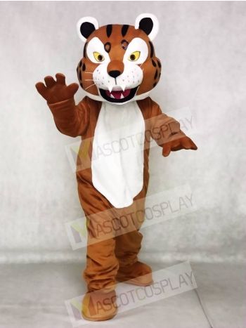 Brown Bobcat Mascot Costumes Animal
