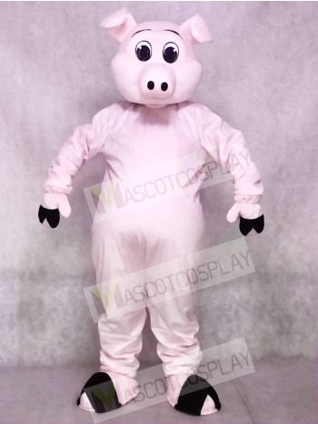 Cute Porker Pig Piglet Hog Mascot Costumes Animal
