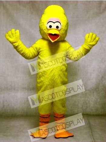 Yellow Turkey Mascot Adult Costume Bird
