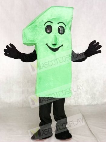 Numbers One Mascot Costumes Figure Digit