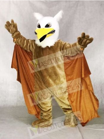 Griffin Mascot Costume with Yellow Wings