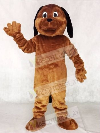 Black Ear Brown Dog Mascot Costumes Animal