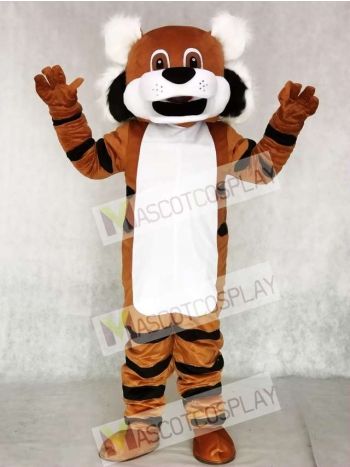 Cute Toby Tiger Mascot Costume
