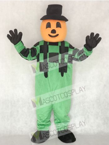 Blinkey Pumpkin Halloween Mascot Costume