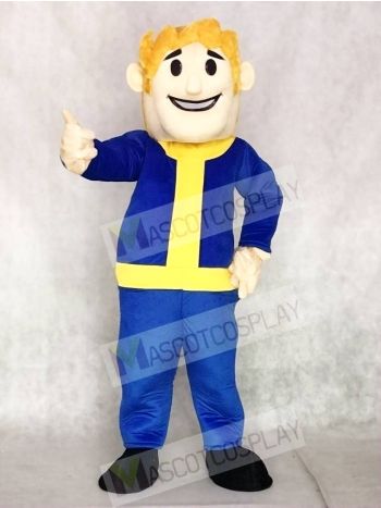 Fat Vault Boy Mascot Costumes People