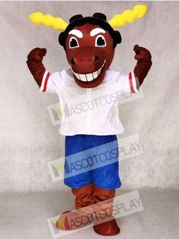 Mick E Moose Of The Winnipeg Jets Manitoba Mascot Costumes