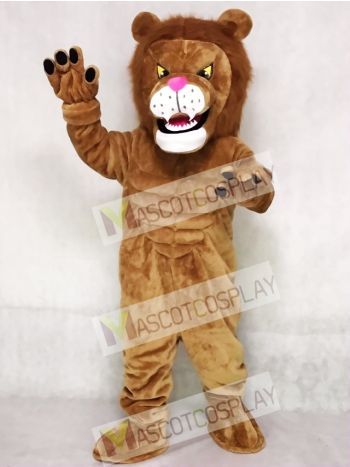High Quality Power Cat Lion Mascot Costume