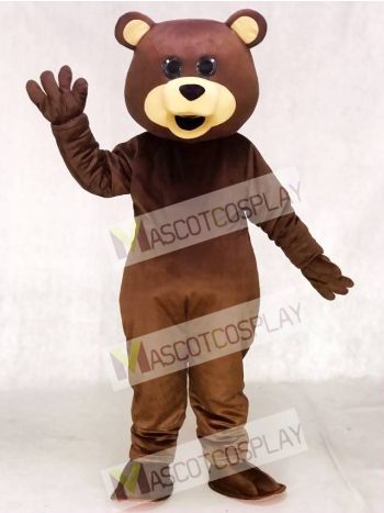 Brown Teddy Bear Toy Mascot Costumes Animal  