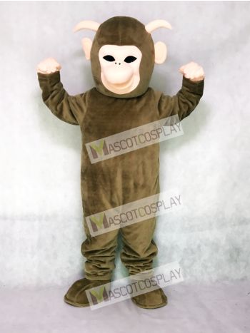 Brown Yeti Mascot Costume