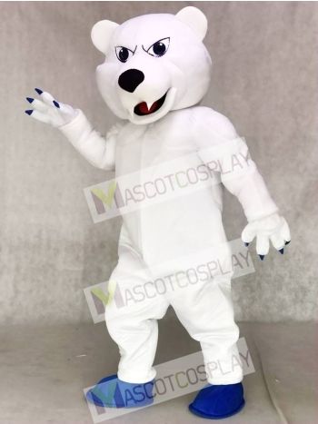 Power Polar Bear Mascot Costumes Animal