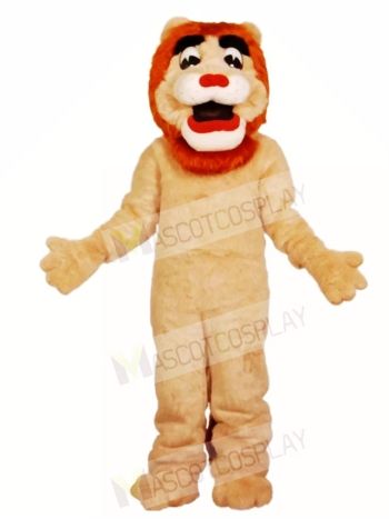 Fluffy Lion Mascot Costumes Animal