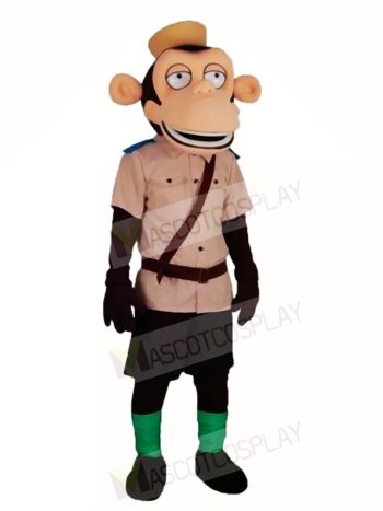 Monkey in Suit Mascot Costumes Animal