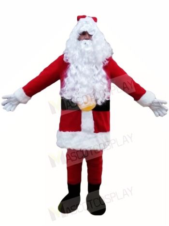 Santa Claus Father Christmas Xmas Mascot Costumes People