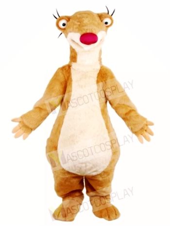 Ground Sloth Sid for Ice Age Mascot Costumes Animal