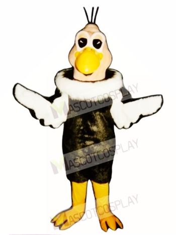 Cute Vinnie Vulture Mascot Costume