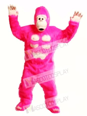 Cute Comic Gorilla Mascot Costume
