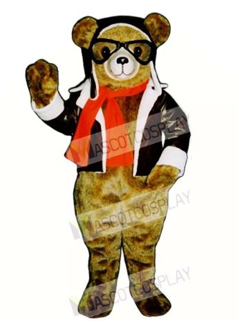 New Red Bearon Bear Mascot Costume
