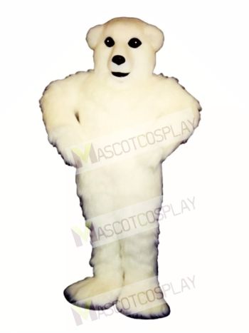 Happy Polar Bear Mascot Costume