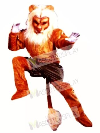 Cute Pro Lion Mascot Costume