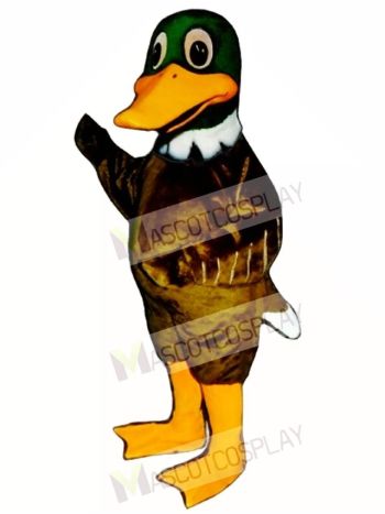 Cute Mallard Duck Mascot Costume