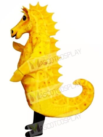 Cute Sammy Seahorse Mascot Costume